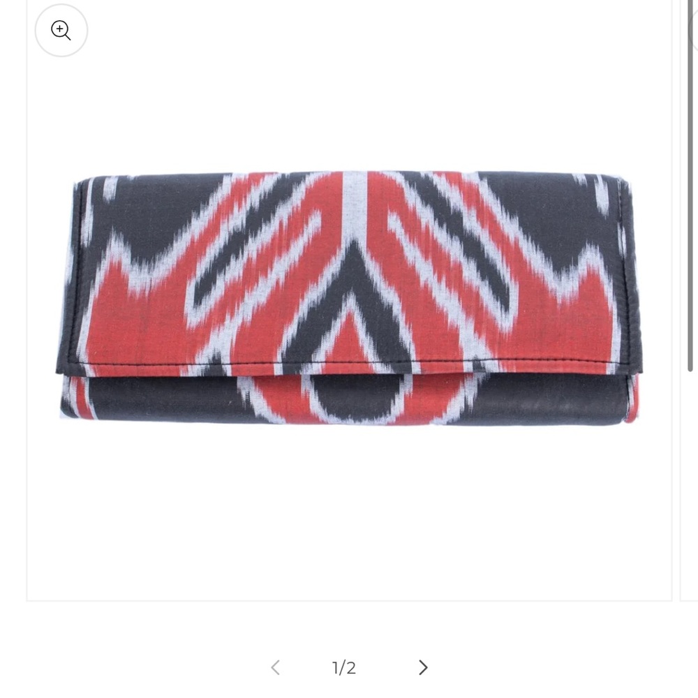 Larkin Lane Athens Silk Ikat Cassie Clutch